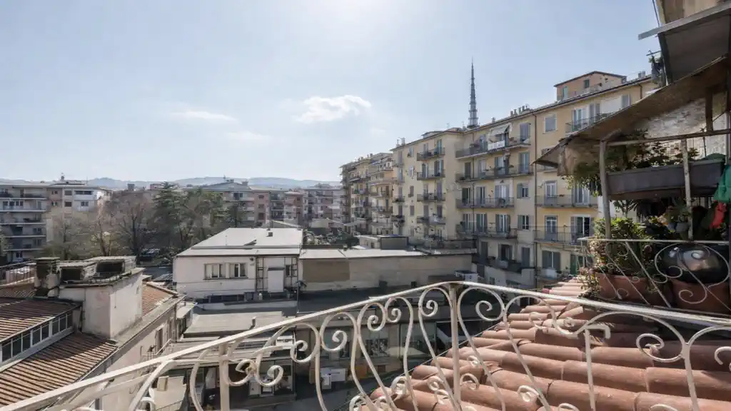 ванная комната в студии в Borgo Rossini Турин