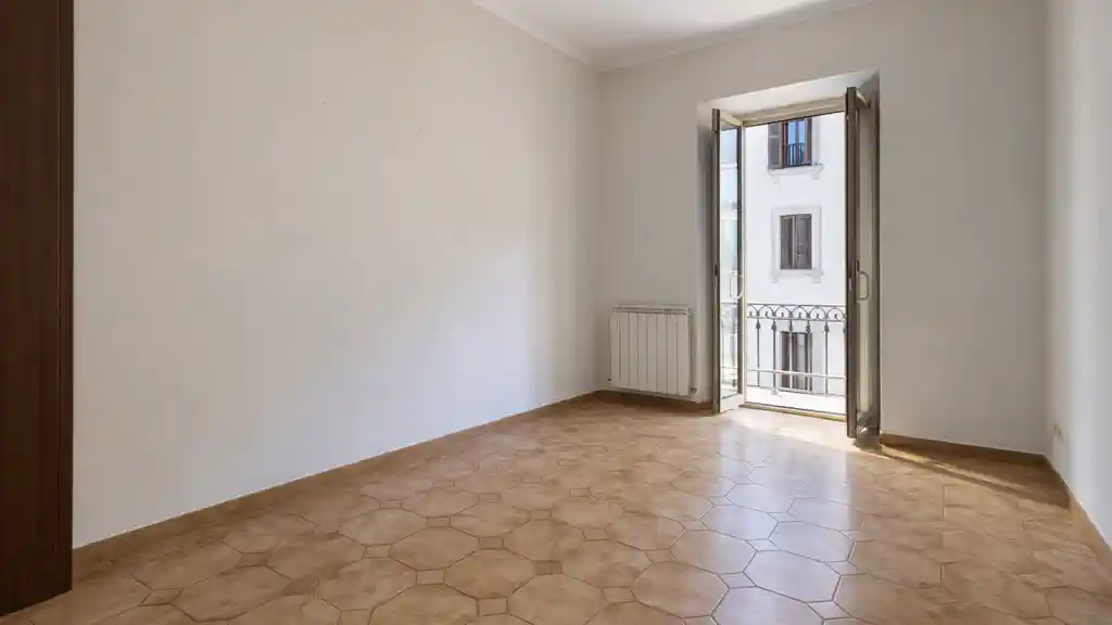 связка комнат и проходные зоны квартиры Borgo San Paolo