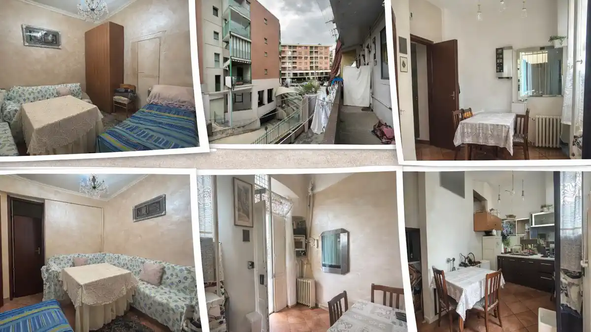 маленькая квартира в районе Madonna di Campagna Турин