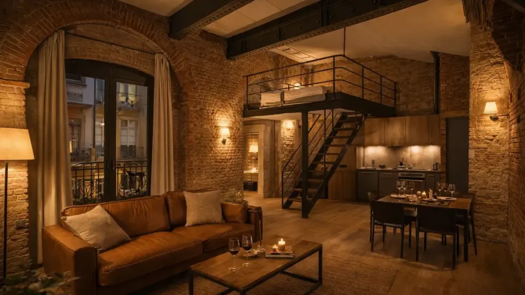 атмосферный loft в историческом центре Турина с высоким потолком, историческими деталями и boutique rental mood loft в quadrilatero romano в турине как объект под нишевую аренду