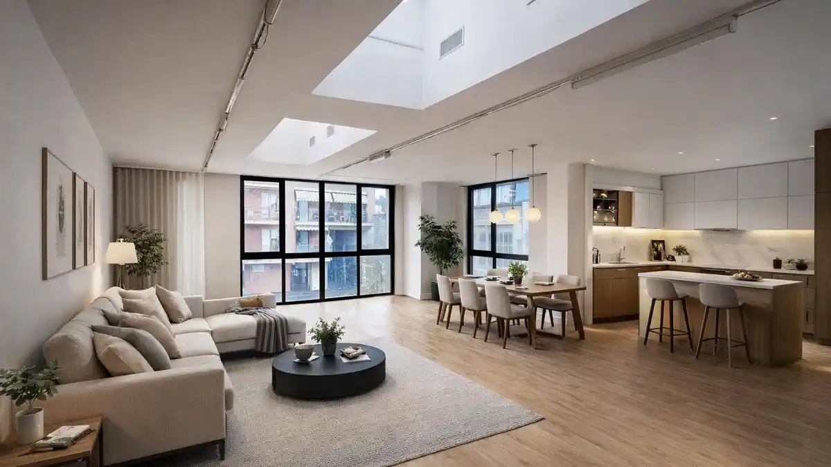 open space loft 42 м² в районе Vanchiglia Турин