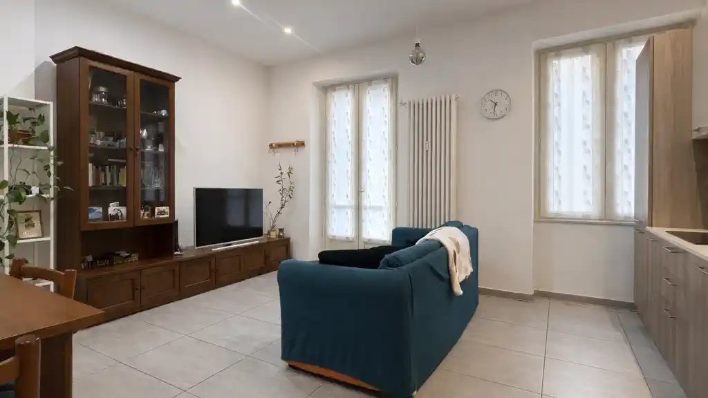 кухня в готовой квартире под аренду в Турине