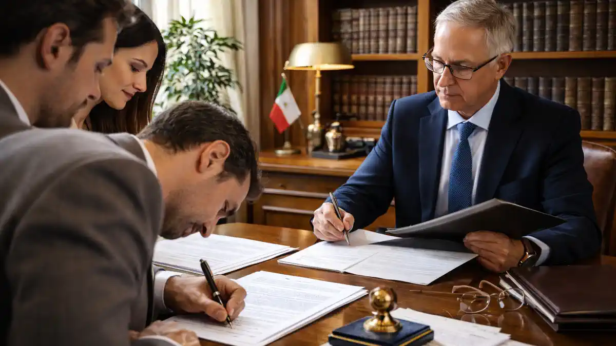 Апостиль на итальянском документе для использования в другой стране