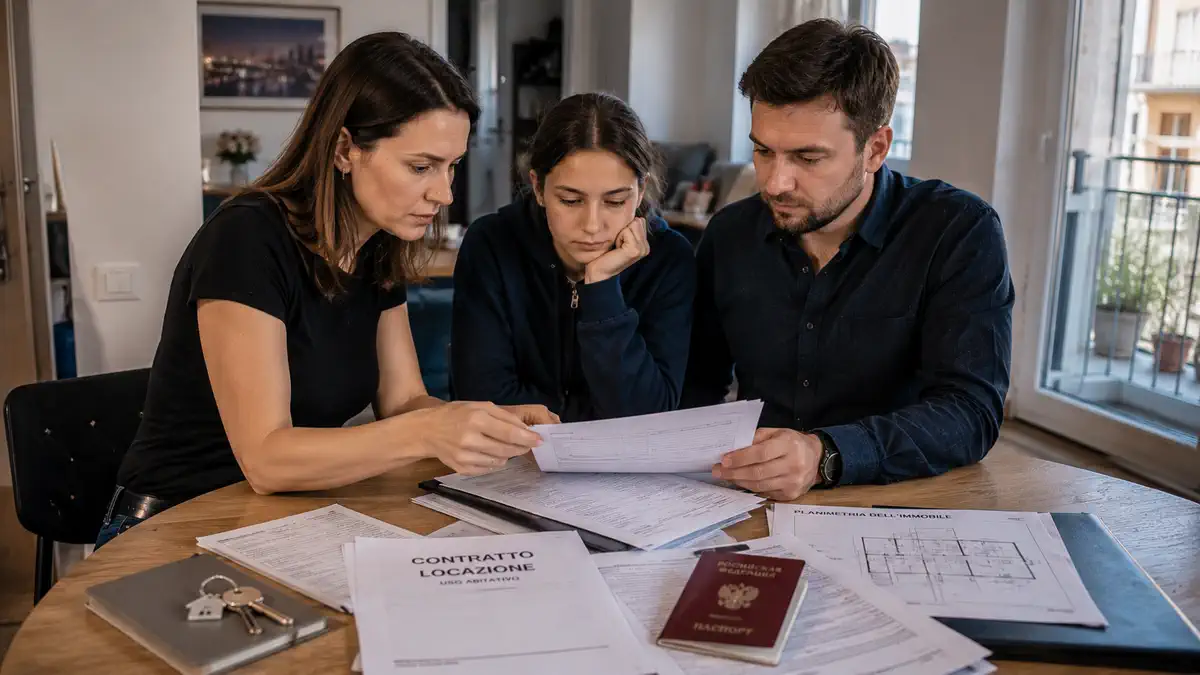 Жилье для family visa в Италию и документы для семейной подачи
