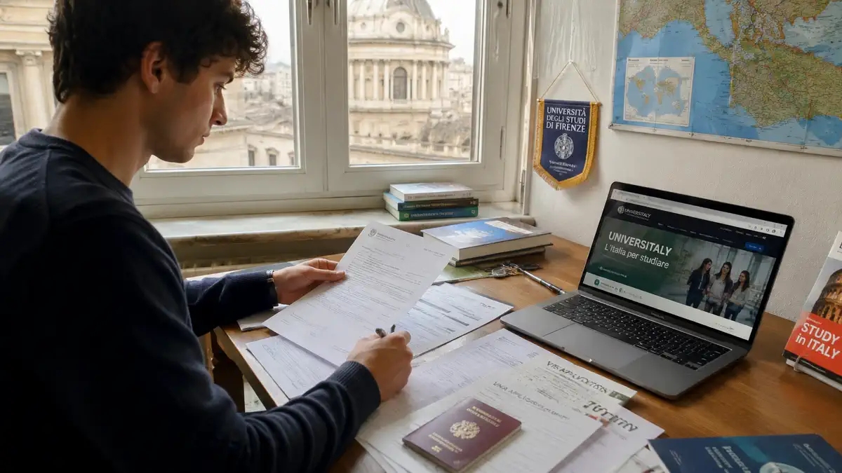 Документы для студенческой визы в Италию перед подачей в консульство