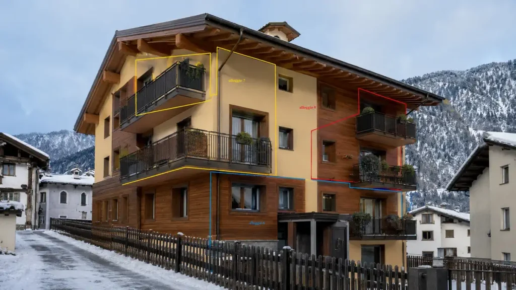 квартира 55 м² в Cogne Lillaz за 310 000 евро в новом объекте с лифтом и балконом