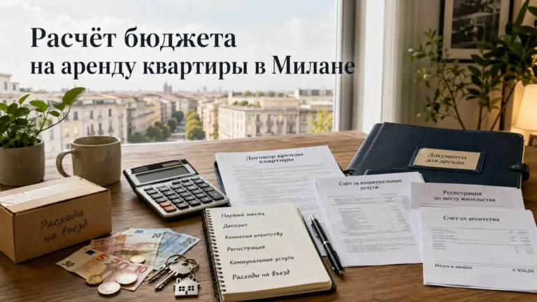 Сколько денег нужно для аренды квартиры в Милане: бюджет на въезд